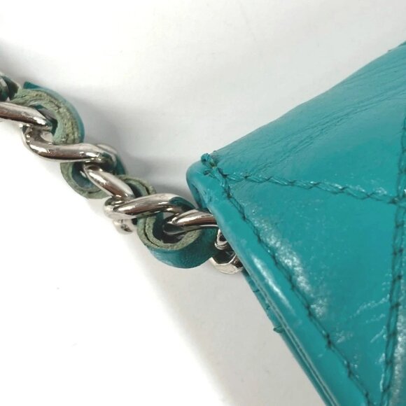 CHANEL Crossbody CC Mark Quilted Matelasse Chain Long Wallet Shoulder Bag - Picture 7 of 16